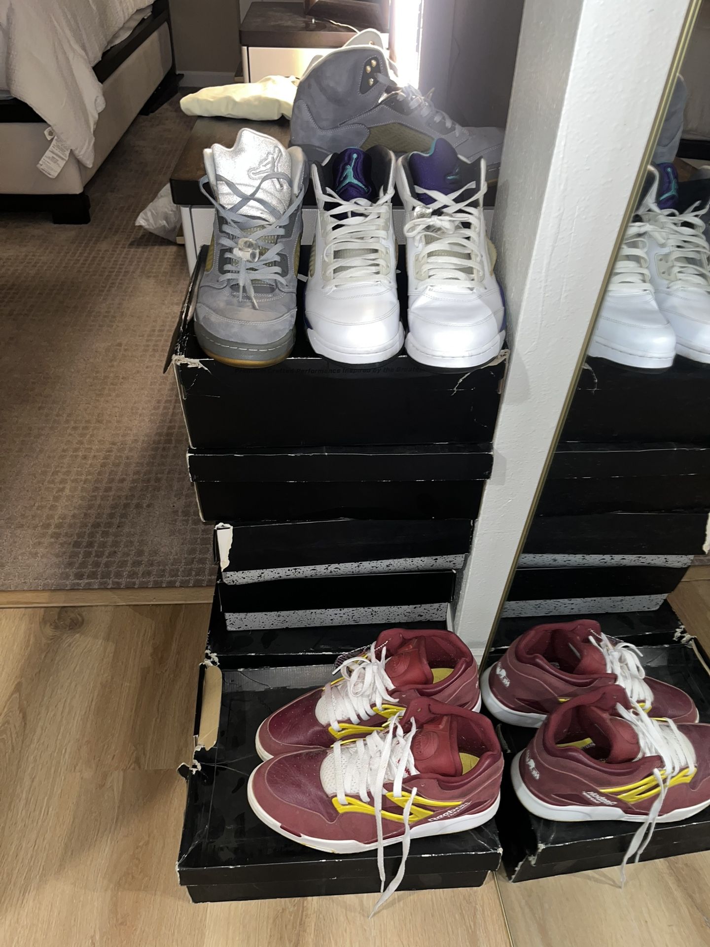 Size 12 Retro Jordan Shoes