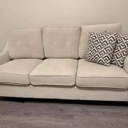 Beautiful Heather gray Couch 