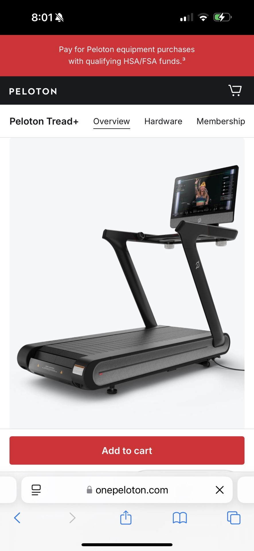 2020 Peloton Treadmill