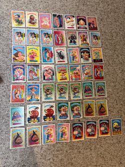 50 Garbage Pail Kids Vintage Trading Cards Lot