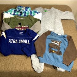 Fall/Winter Baby Boy Lot 6-12 Months
