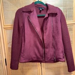 Burgundy Jacket