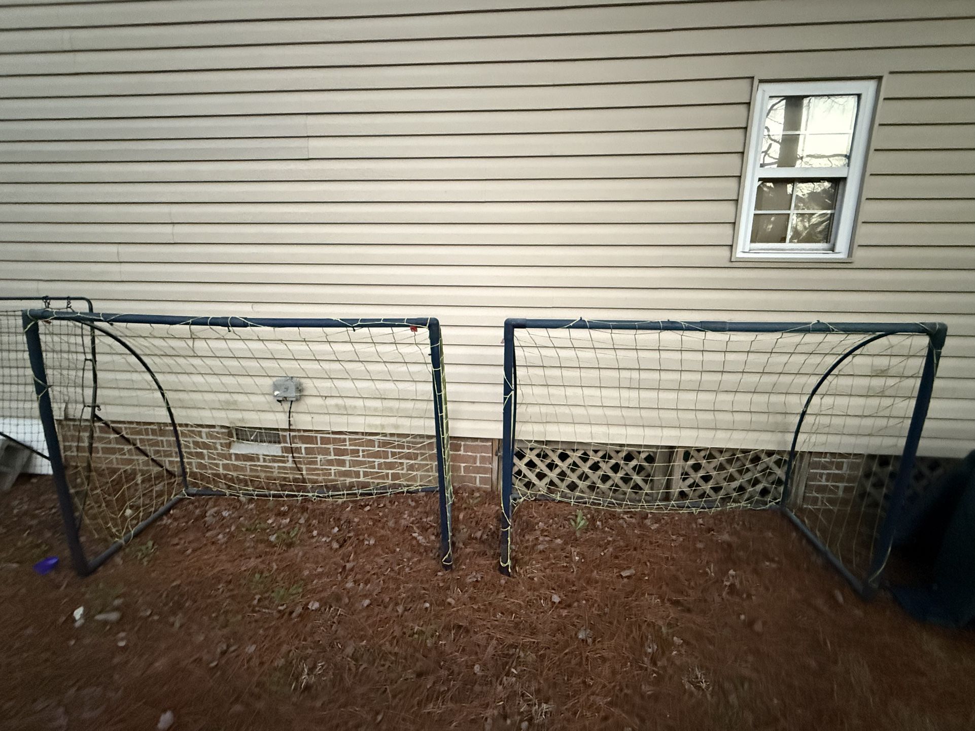 🏆⚽️ Two Primed 12’ x 6’ Soccer Goals – Great Deal! ⚽️🏆