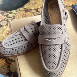 Vince Camuto Women's Kanta Cutout Tan Praire Sand Loafer Size 11