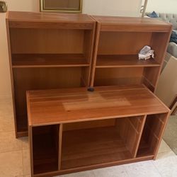 Tv Center And Book Shelf’s