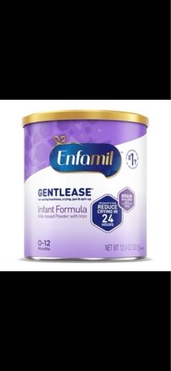 7 cans of 12.4oz gentlease formula