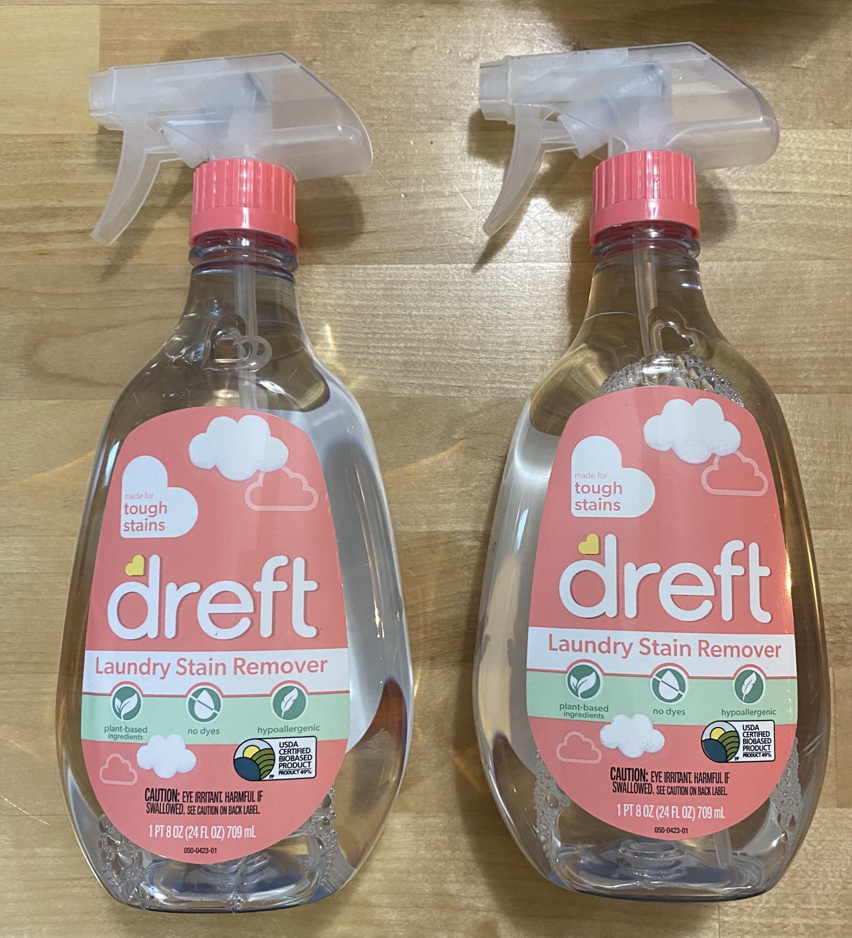 Dreft laundry stain remover