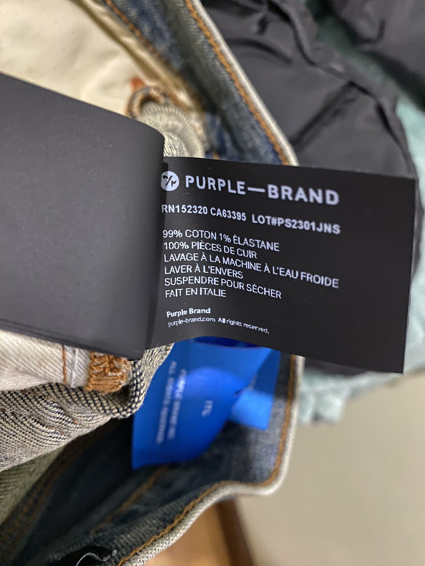 Purple Brand Jeans In Denim 33 IT at FORZIERI