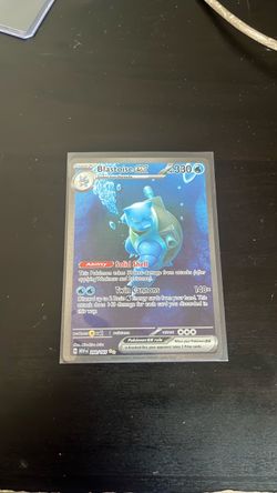 Pokemon Card Blastoise Ex SIR
