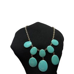 Turquoise Statement Necklace 