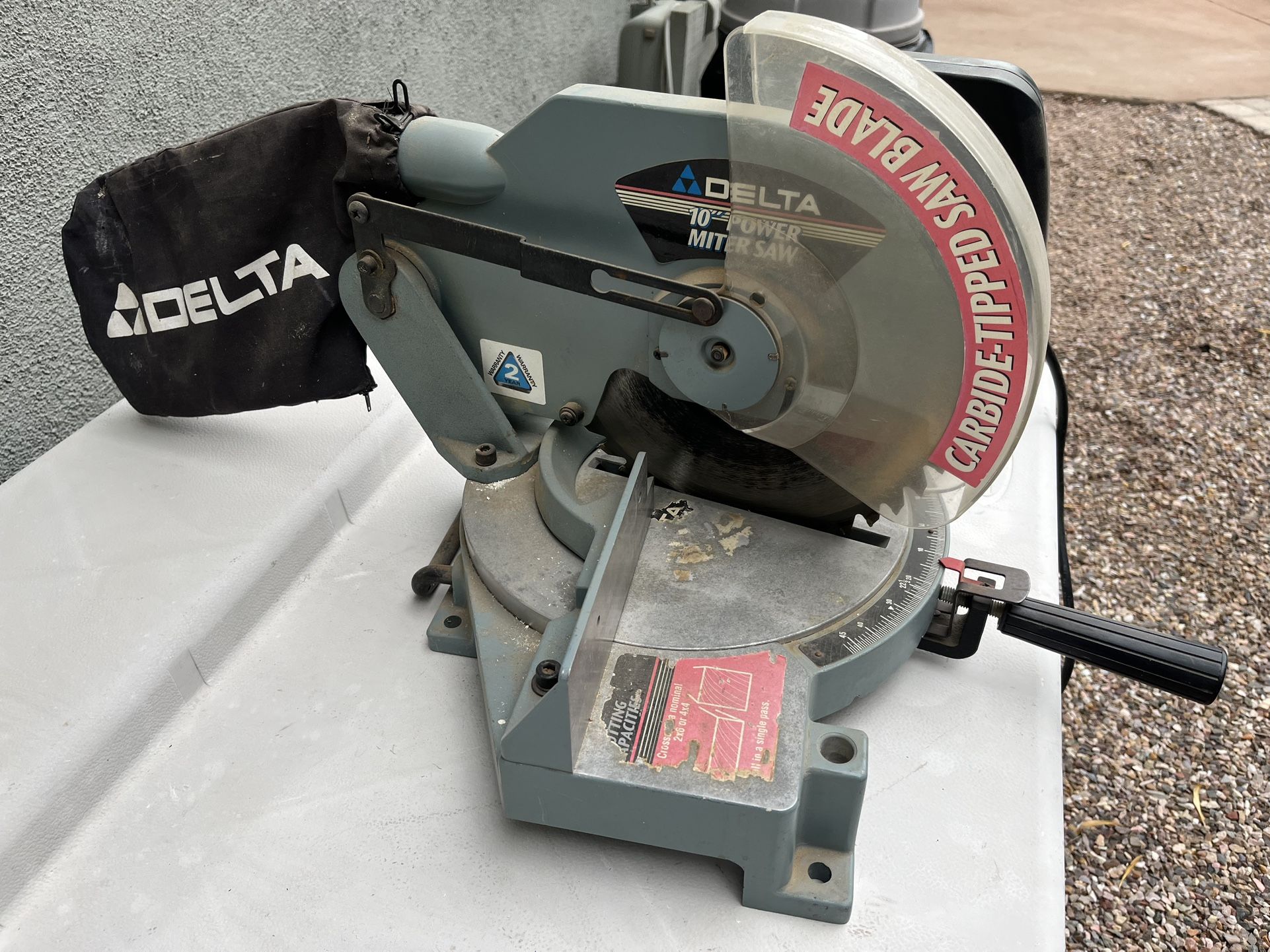 Delta Miter Saw With 10” Blade 