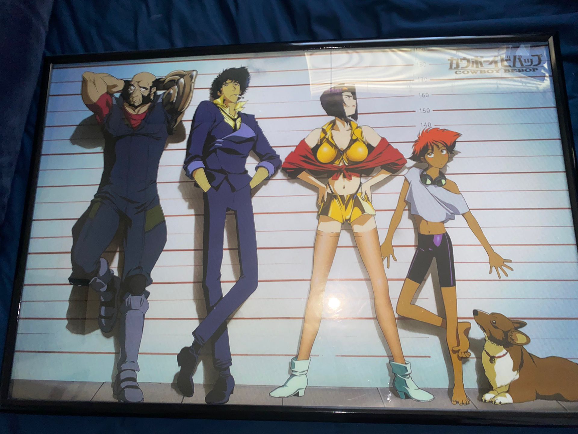 Cowboy Bebop Poster In Frame