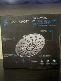unopened shower head