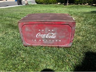 Old Coca Cola Cooler