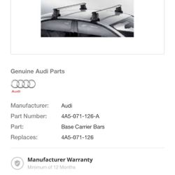 Audi Q5 Cross Roof Rack