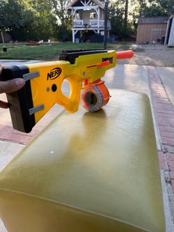 Nerf Fortnite Blaster with Drum Magazine