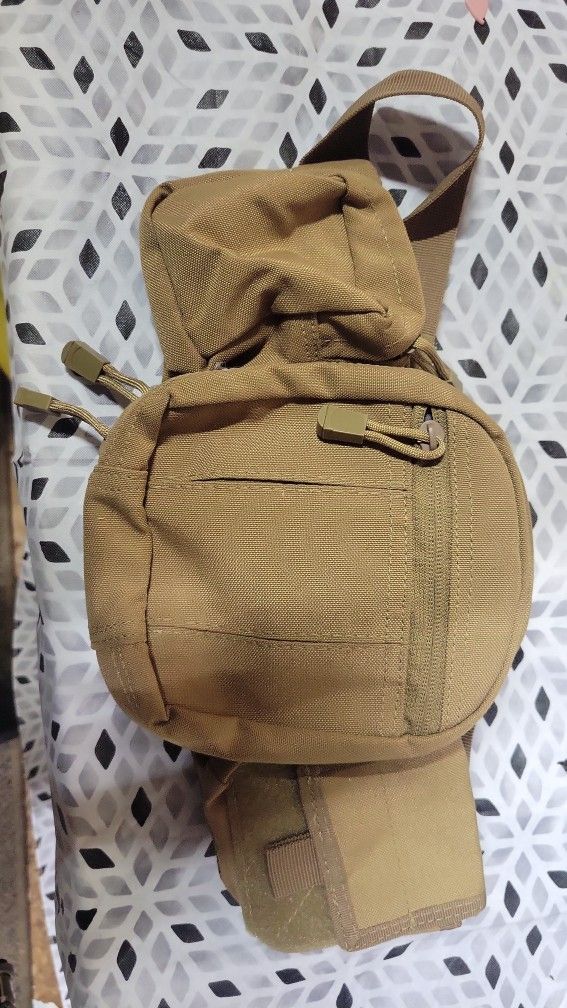 Tactical Kevlar-Back Fanny Pack / Waist Bag β Heavy Duty