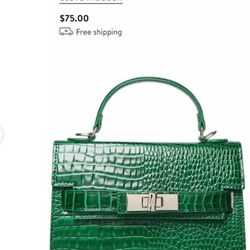 Steve Madden Women's Dignify Croc Embossed Crossbody Bag