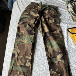 Army Woodland Camo Pants