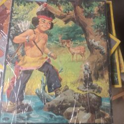 Vintage Little Beaver Picture Puzzle
