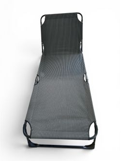 Single person camping cot