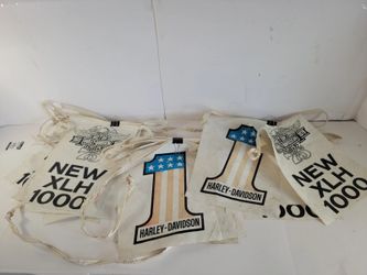 1978 Harley-Davidson 75th Anniversary XLH 1000 Dealer Pennant Bunting