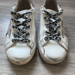 Golden Goose White Kids Super Star Sneakers Size 29