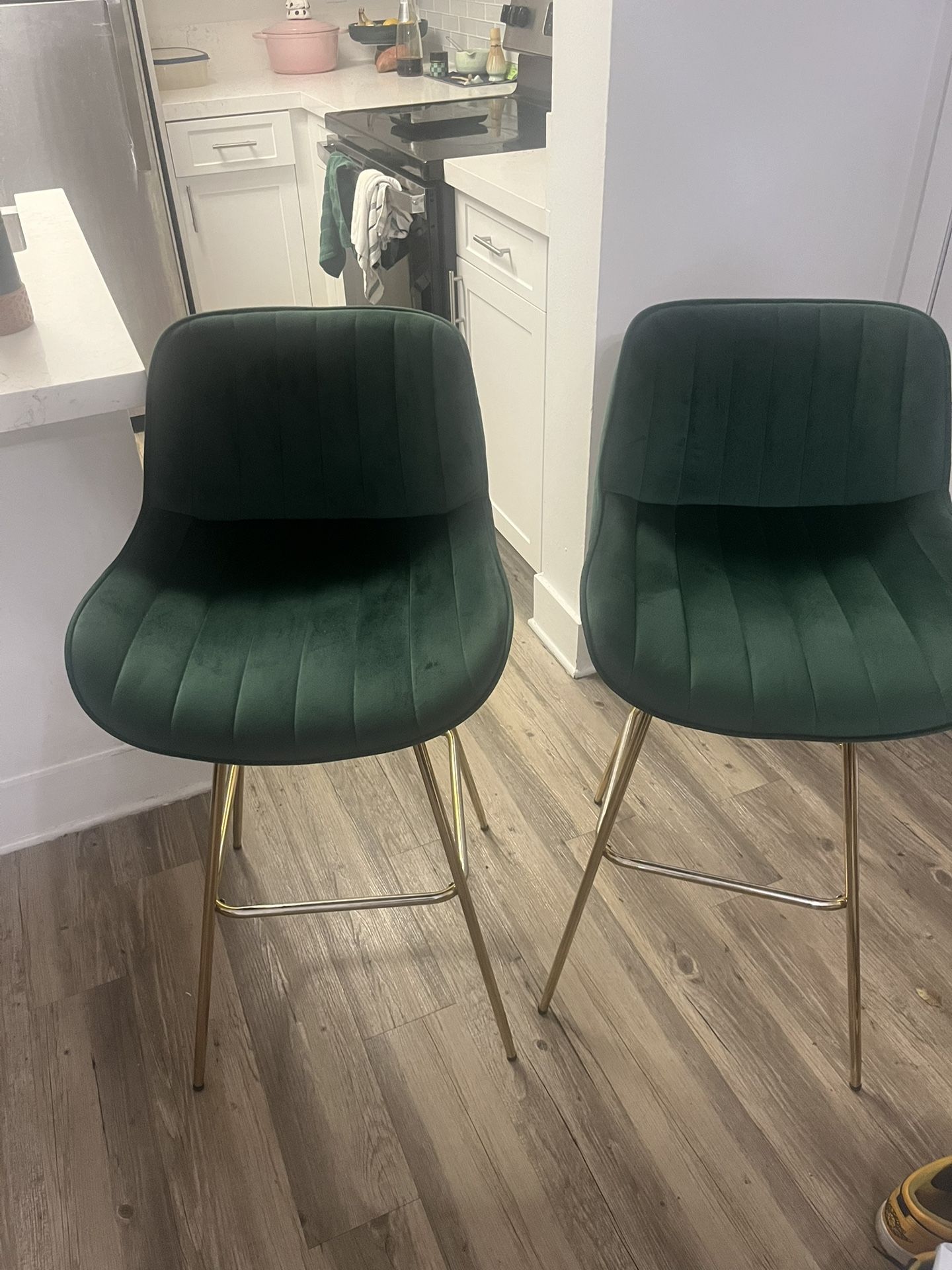 Emerald Green Bar Stool