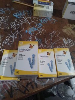 28 Gauge Sterile Lancets 5 Boxes For 25