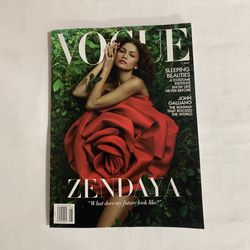 Vogue Zendaya “What Does The Future Look Like” Issue May 2024 Magazine