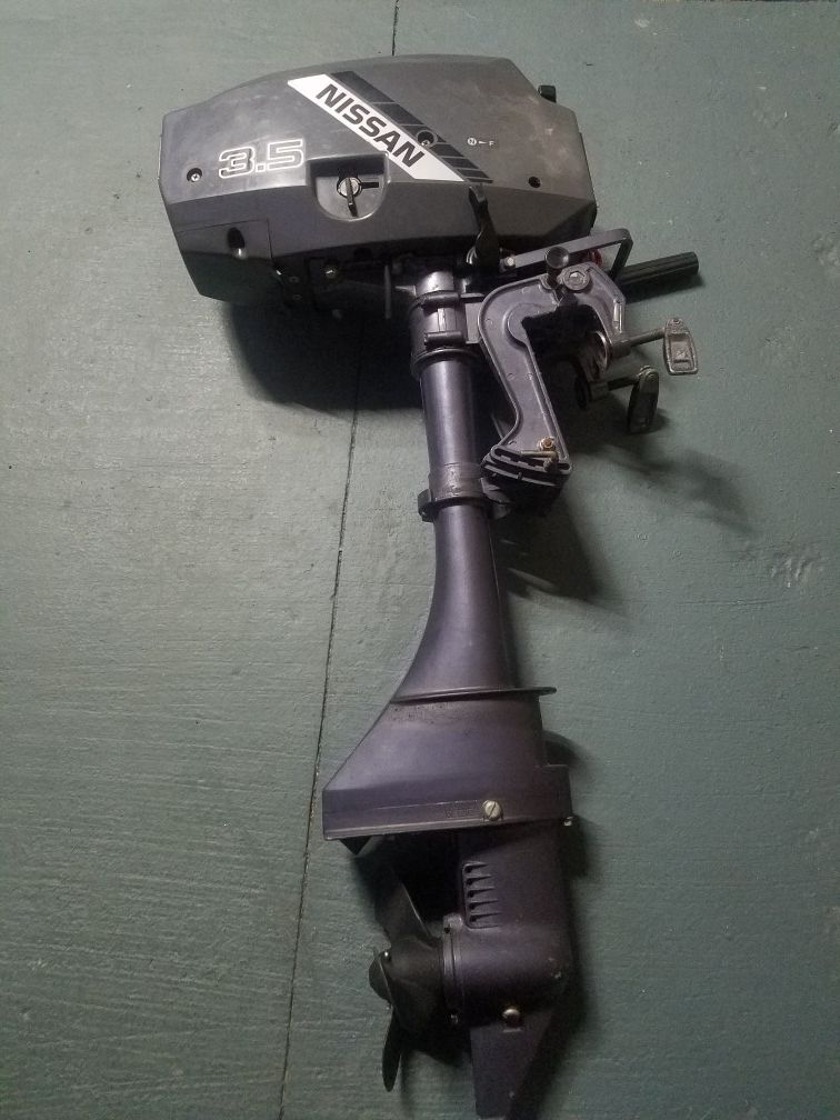 3.5 hp nissan outboard 2 stroke
