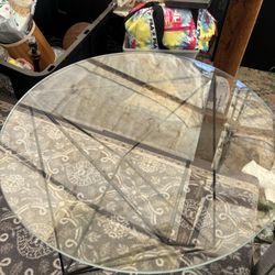 Glass Coffee Table Intact 