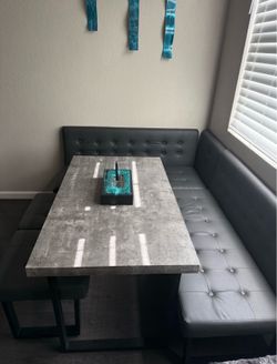 Breakfast Nook Table Set
