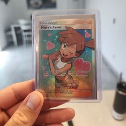 Misty's Favor POKEMON CARD