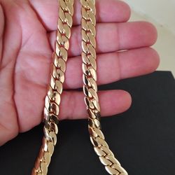 Gold 18k Plated Necklace Chain