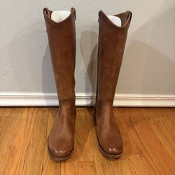 Frye Leather Tall Riding Boots 