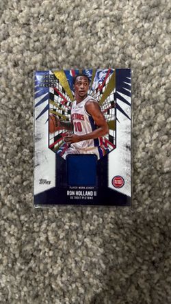 2025 Topps Ron Holland II Woven Wonders Relics Player Worn Jersey No. WW-RH