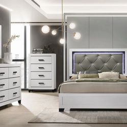 🛏️ STYLISH 5-PIECE BEDROOM SET – ONLY $39 TO START! 🛏️