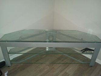 Glass Tv stand