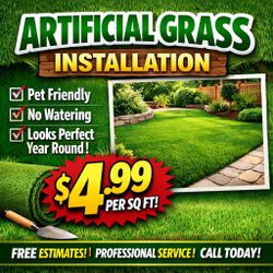 Artificial Grass Installation Services You Can Trust 