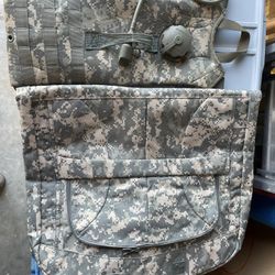 Army Garment Bag and Hydration Pack - Free