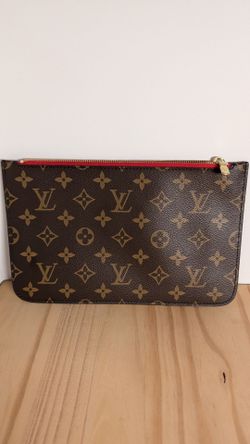 Louis Vuitton Neverfull Pouch (Authentic)