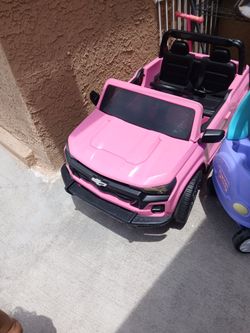 Electric girls truck