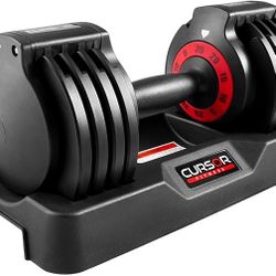 CURSOR FITNESS Adjustable Dumbbells,