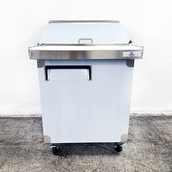 NSF Sandwich Prep Table Mega 28 inches Refrigerator ASR-0786