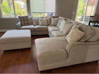 Ashely furniture sofa love seat couch sectional  chaise and with storage