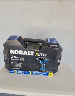 Kobalt 24v Impact 1/2 new
