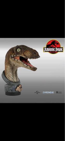 Jurassic park raptor bust
