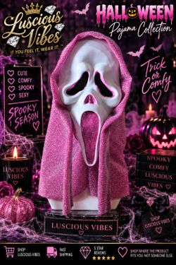 Glitter Scream Mask