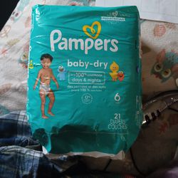 Pampers  Size 6 